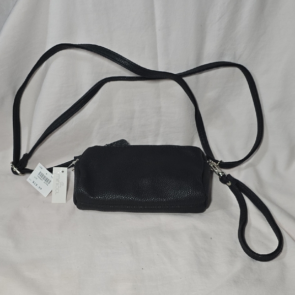 Minicci Black Crossbody Bag - Picture 1 of 8